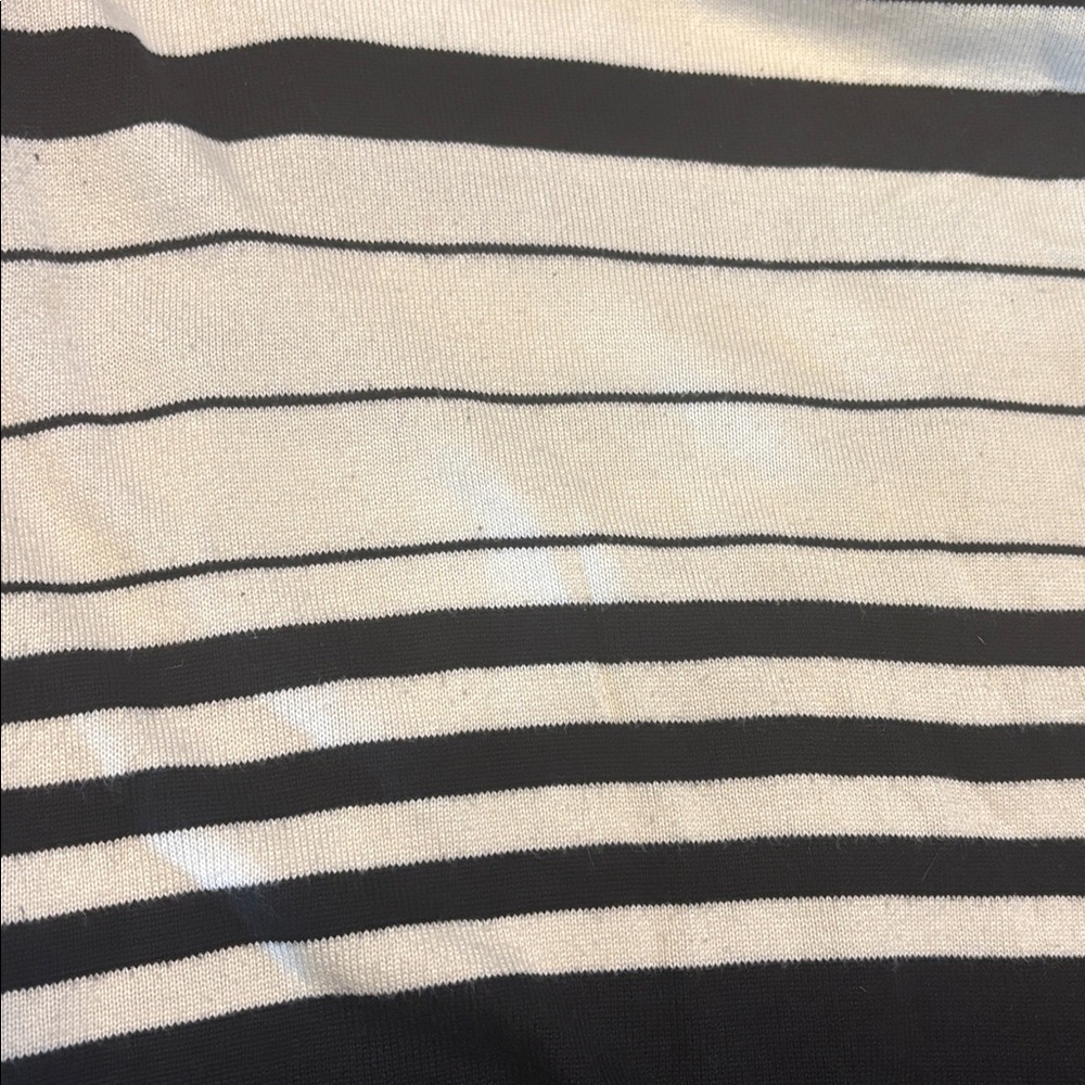 Corey Lynn Calter Monochrome Striped Knit - Picture 3 of 5